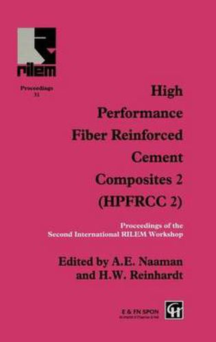 Cover image for High Performance Fiber Reinforced Cement Composites 2: Proceedings of the International Workshop