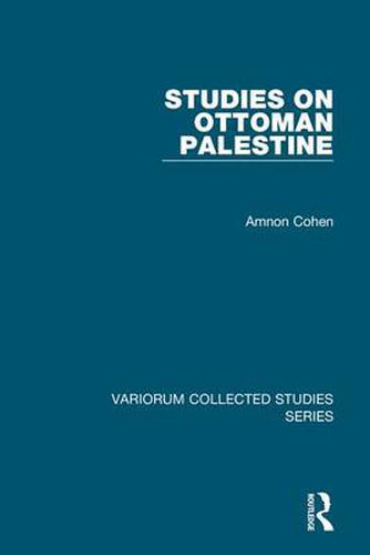 Cover image for Studies on Ottoman Palestine