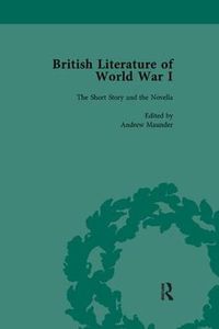Cover image for British Literature of World War I, Volume 1