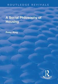 Cover image for A Social Philosophy of Housing