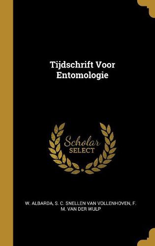Cover image for Tijdschrift Voor Entomologie