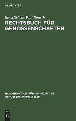 Rechtsbuch fur Genossenschaften