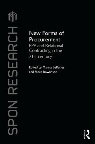 Cover image for New Forms of Procurement: PPP and Relational Contracting in the 21st Century