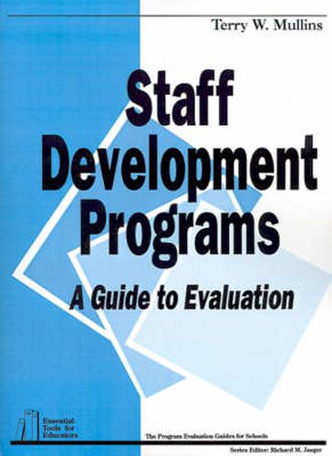 Cover image for Staff Development Programs: A Guide To Evaluation