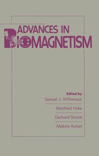 Cover image for Advances in Biomagnetism