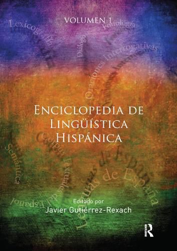 Cover image for Enciclopedia de Linguistica Hispanica Volume I