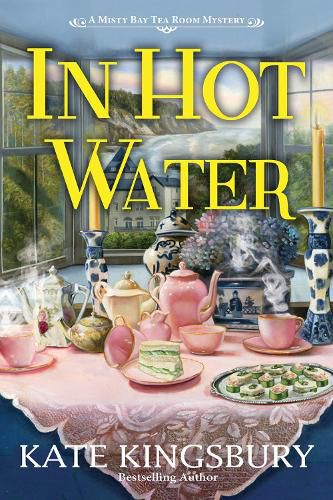 Cover image for In Hot Water: A Misty Bay Tea Room Mystery