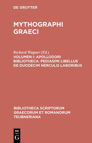 Mythographi Graeci, Vol. I CB