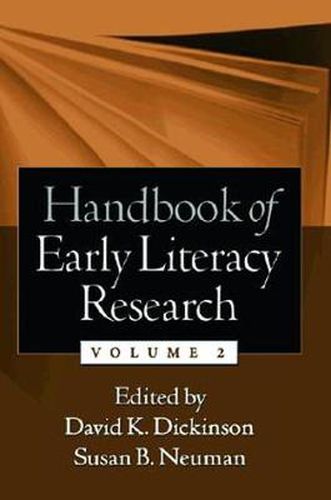 Handbook of Early Literacy Research