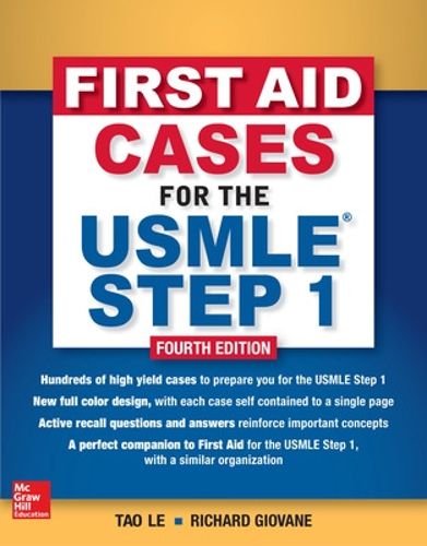 Cover image for First Aid Cases for the USMLE Step 1, Fourth Edition