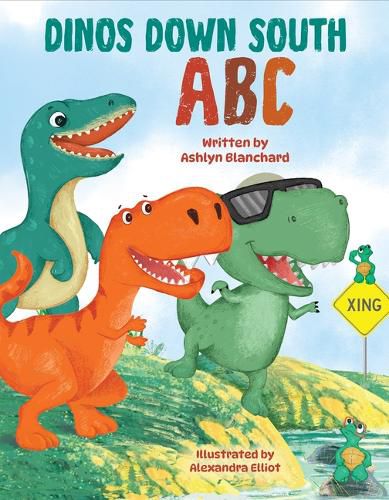 Cover image for Dinos Down South ABC