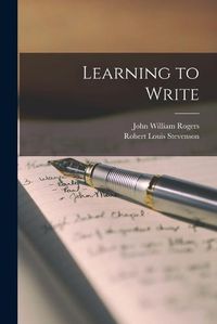 Cover image for Learning to Write