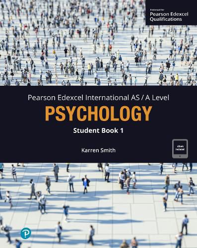 Cover image for Pearson Edexcel International AS-Level Psychology Student Book w/code