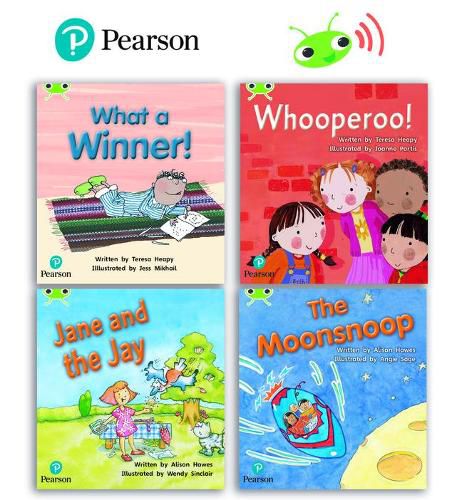 Learn to Read at Home with Bug Club Phonics: Phase 5 - Year 1, Terms 1 and 2 (4 fiction books) Pack A