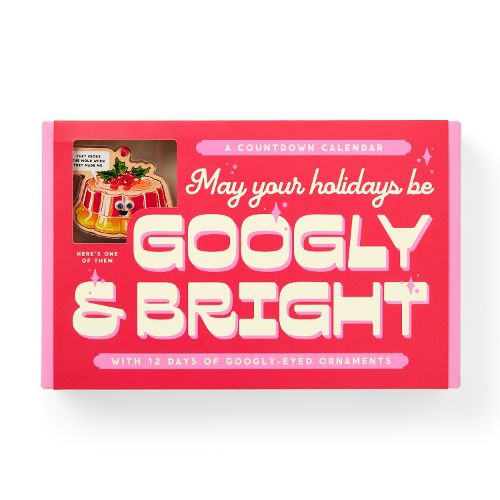 Cover image for Googly & Bright Holiday Ornament Countdown Calendar