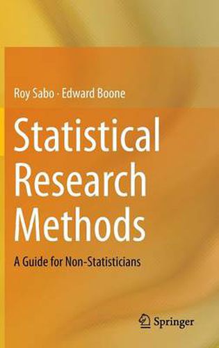 Cover image for Statistical Research Methods: A Guide for Non-Statisticians