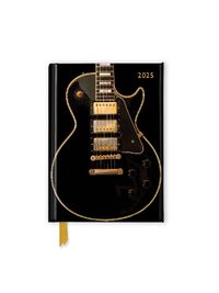 Cover image for Black Gibson Guitar 2025 Luxury Pocket Diary Planner - Week to View