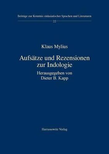 Cover image for Aufsatze Und Rezensionen Zur Indologie: Herausgegeben Von Dieter B. Kapp