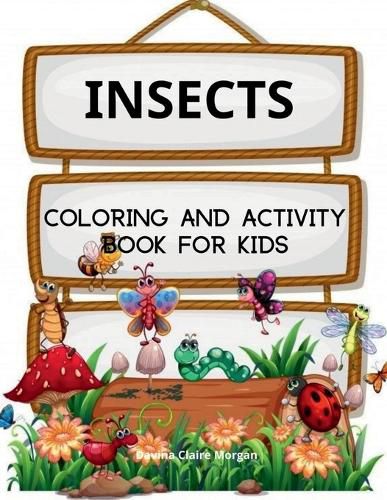 Insects Coloring Book for Kids