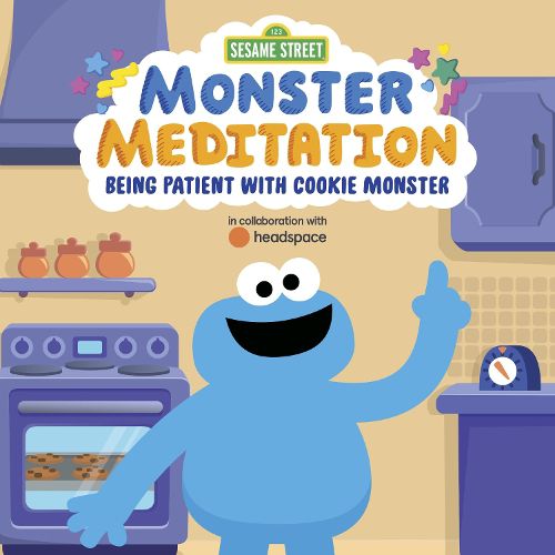 Cover image for Being Patient with Cookie Monster: Sesame Street Monster Meditation in collaboration with Headspace
