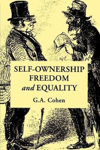 Cover image for Self-Ownership, Freedom, and Equality