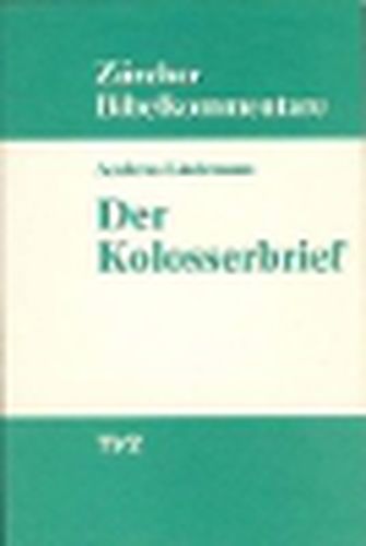 Cover image for Der Kolosserbrief