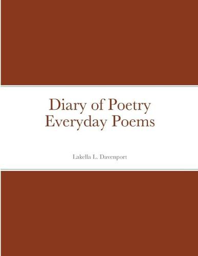 Cover image for Diary of Poetry Everyday Poems