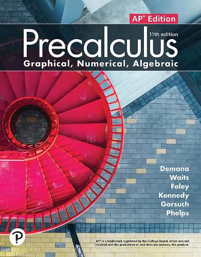 Cover image for Precalculus: Graphical, Numerical, Algebraic, NASTA Student Edition
