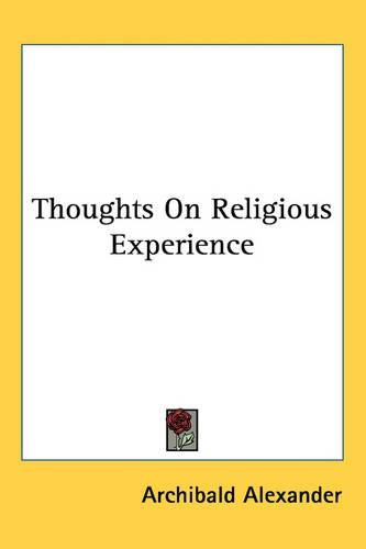Cover image for Thoughts On Religious Experience