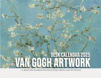 Cover image for Van Gogh Artwork Desk Calendar 2025