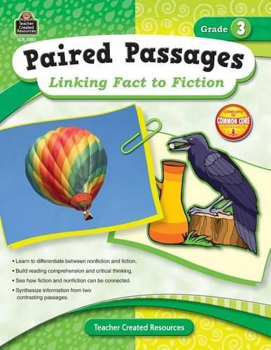 Cover image for Paired Passages: Linking Fact to Fiction Grade 3