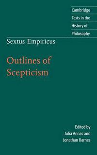 Cover image for Sextus Empiricus: Outlines of Scepticism