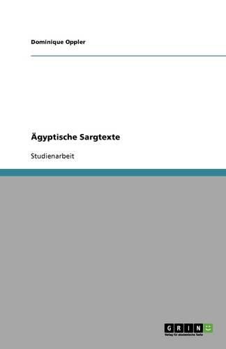 Cover image for AEgyptische Sargtexte