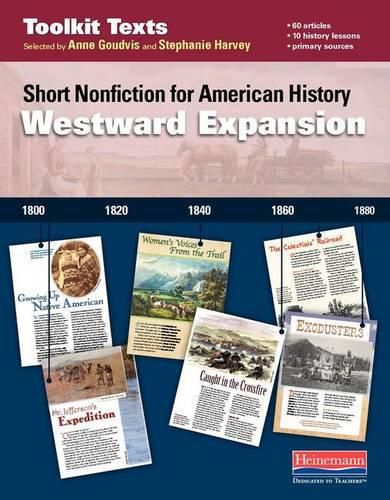 Cover image for Westward Expansion: Short Nonfiction for American History