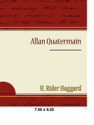 Cover image for Allan Quatermain