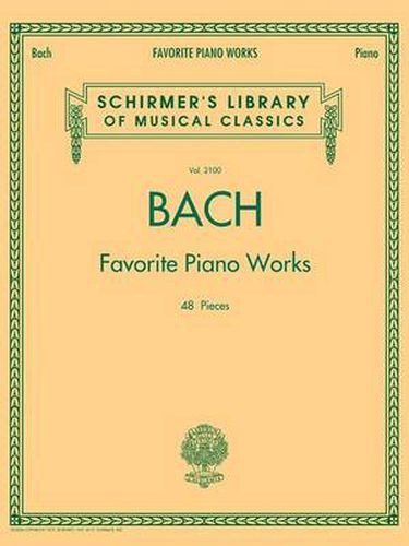 Cover image for Favourite Piano Works