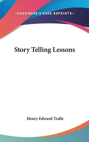 Cover image for Story Telling Lessons
