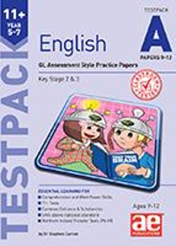 Cover image for 11+ English Year 5-7 Testpack A Papers 9-12