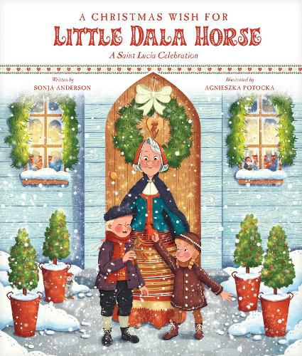 Cover image for A Christmas Wish for Little Dala Horse