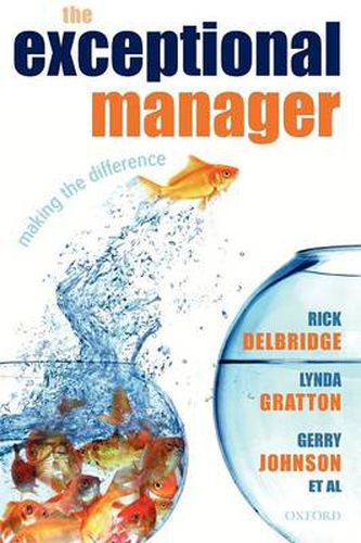 Cover image for The Exceptional Manager: Making the Difference