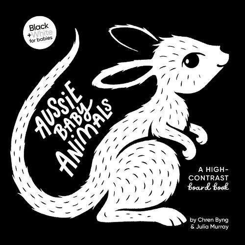 Cover image for Aussie Baby Animals: A high-contrast board book