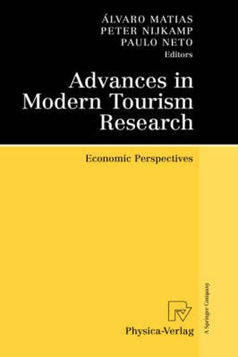 Advances in Modern Tourism Research: Economic Perspectives