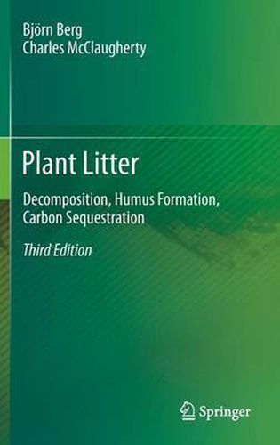 Cover image for Plant Litter: Decomposition, Humus Formation, Carbon Sequestration