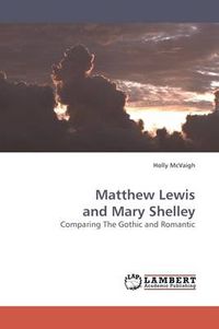 Cover image for Matthew Lewis and Mary Shelley