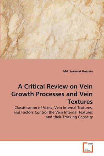 Cover image for A Critical Review on Vein Growth Processes and Vein Textures