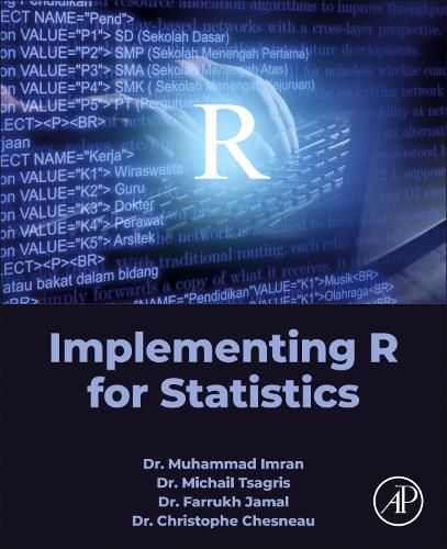 Cover image for Implementing R for Statistics
