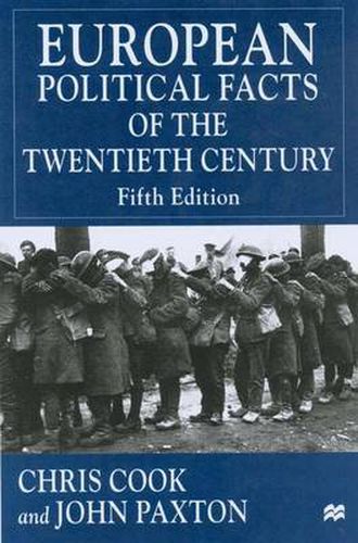 Cover image for European Political Facts of the Twentieth Century