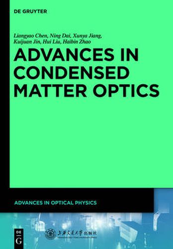 Cover image for Advances in Condensed Matter Optics