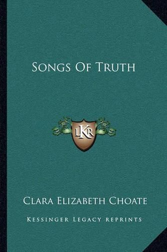 Cover image for Songs of Truth