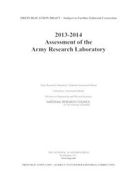 Cover image for 2013-2014 Assessment of the Army Research Laboratory